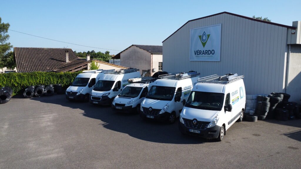 Camions Verardo et enseigne